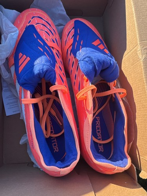 #ad adidas predator pro cleats orange color $100.00