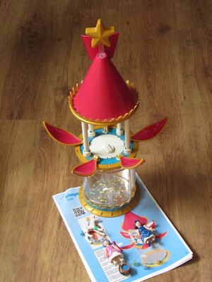playmobil  Super 4 6688 Zauberhafter Blütenturm mit Feen Spieluhr und Twinkle