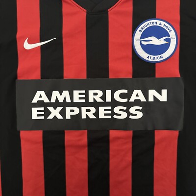 Seltenes Original Forster-Caskey 18 Brighton 2014/2015 Auswärts Fußball Trikot 2XL XXL