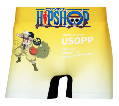 ONE PIECE USOPP Official Boxer Brief Under Pants Unisex Adults L