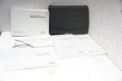 2015 Hyundai Sonata Owner's Manual Book Set with Case