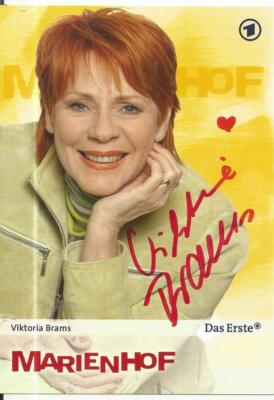 MARIENHOF - Victoria Brams - Autograph Card - TV - The First
