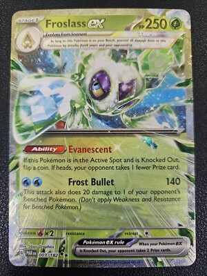 froslass ex pokemon card value Froslass ex - 003/182 - NM/M - Double Rare - Paradox Rift - Pokemon Card