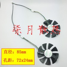 For Zotac GeForce GTX1050TI GTX1060-6GD5 X-Gaming fan GA91S2H 85MM