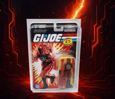 G.I. Joe Collector's Club FSS 4.0 Cobra Inferno BAT B.A.T. Cobra MOC Case