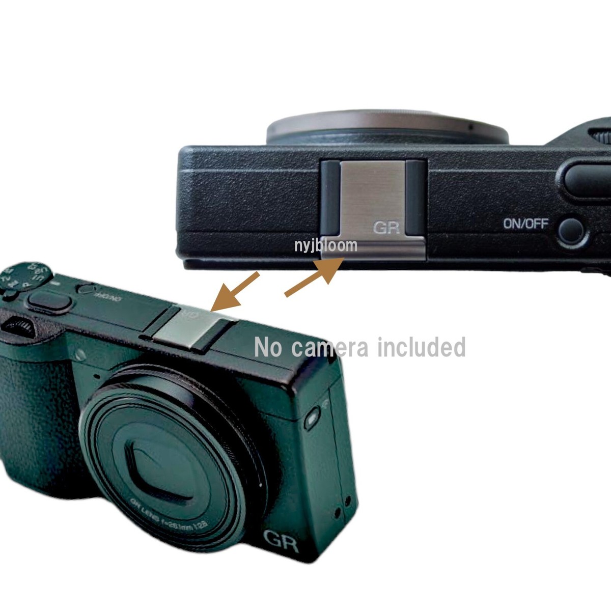 New RICOH GK-1 Metal Hot Shoe Cover for GR III & GR IIIx