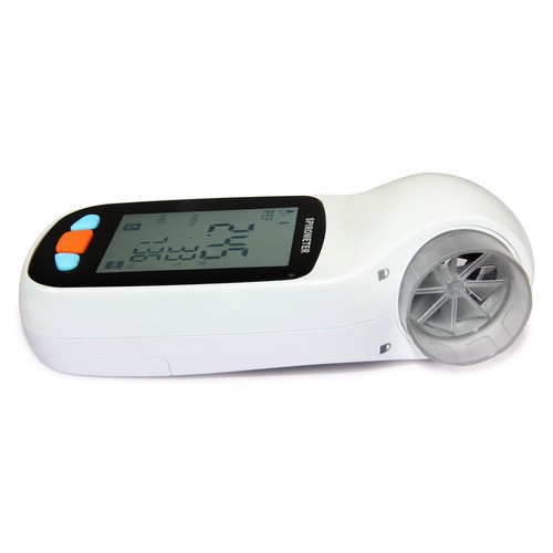 Color LCD Digital Spirometer Lung Volume Checker Bluetooth SP70B FVC FEV PEF - Picture 5 of 7