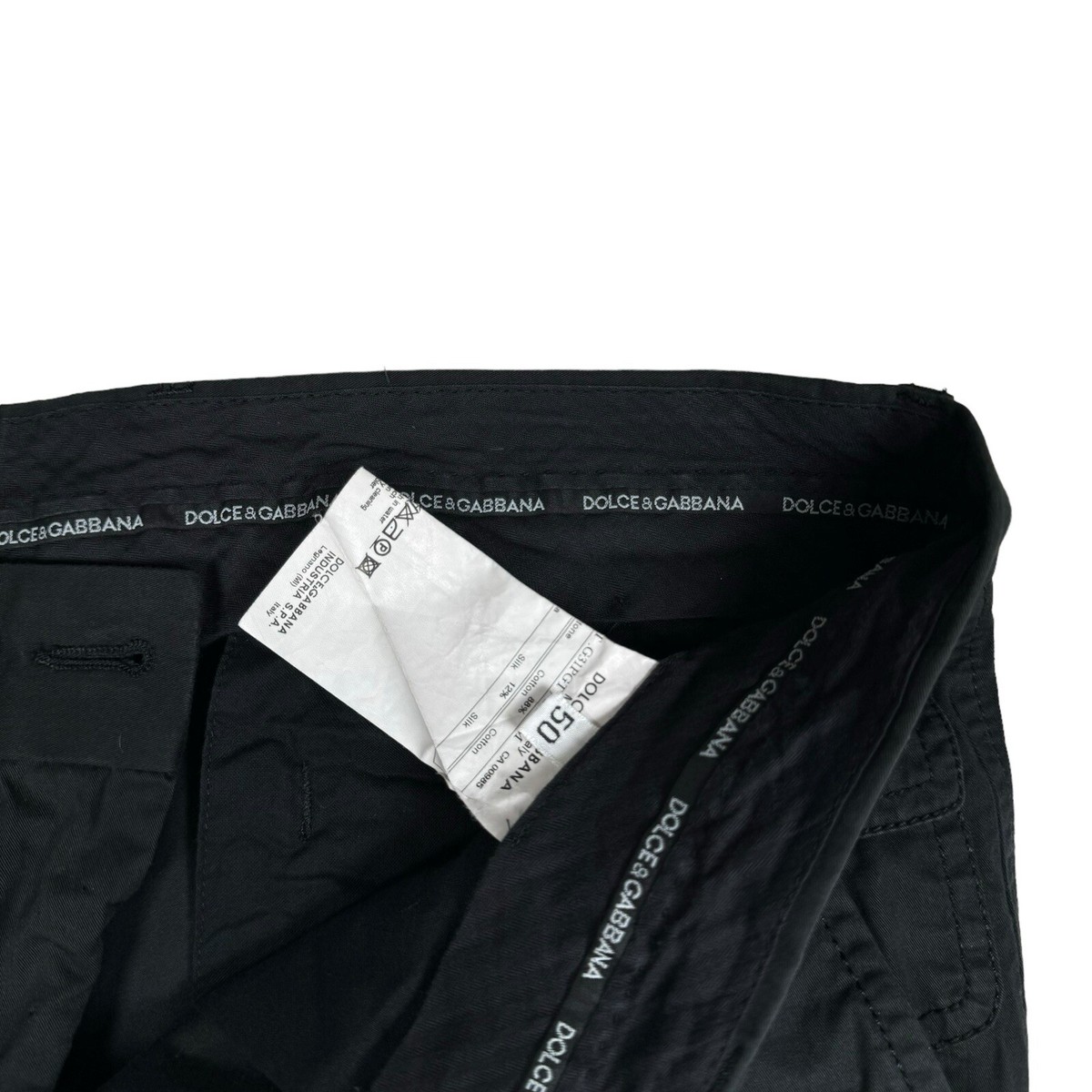 Vintage 2008 Dolce & Gabbana Multi Pocket Cargo Pants Slim Size 34