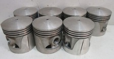 Nors 7 Pc 1937-1942 V8 Ford Flathead Pistons Vitaloy 15 665p .020