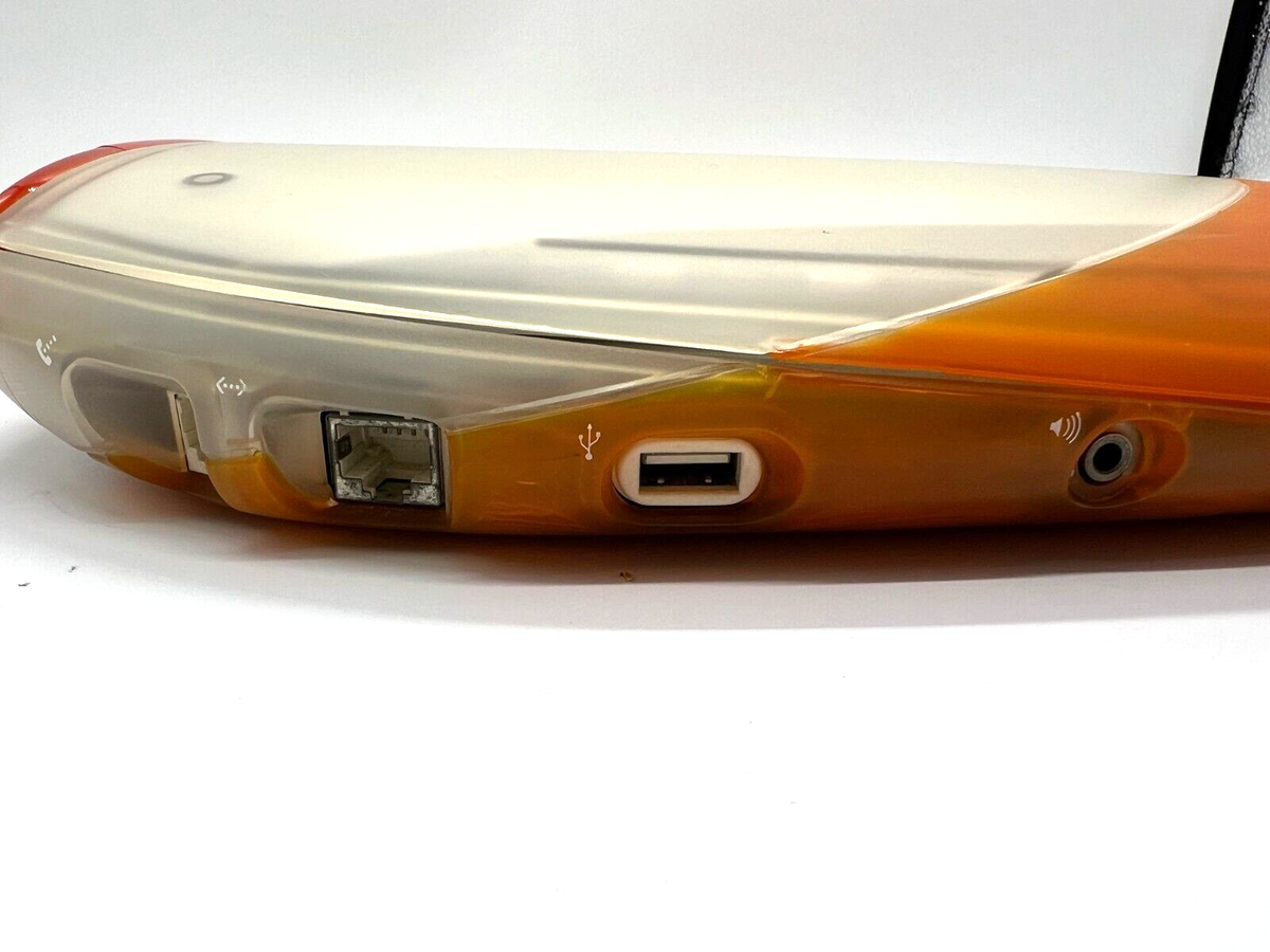 Vintage Apple Tangerine Clamshell iBook G3 300mhz Orange Vintage Apple Tangerine Clamshell iBook G3 300mhz Orange