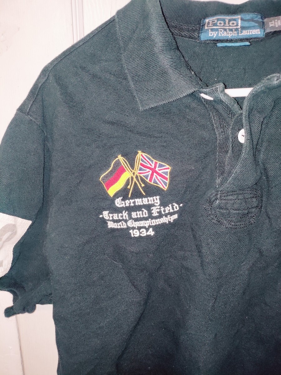 Ralph Lauren Rare Polo Germany Track And Field World Ralph Lauren Rare Polo Germany Track And Field World