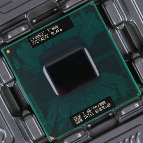 Intel Core 2 Duo T7800 Processor 2.6GHz Socket P, Socket 478/N CPU 35W 800MHz - Picture 2 of 4