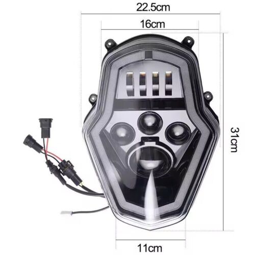 LED Scheinwerfer für KTM 1090 1190 1050 1290 Adventure 2015-2019 Tagfahrlicht - Bild 7 von 12