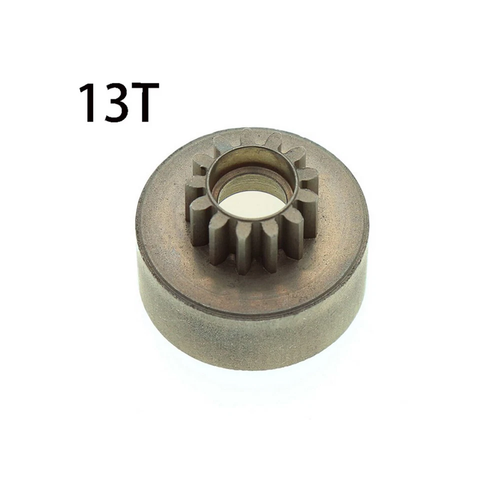 13T Clutch Bell Gear Metal For Kyosho MP10 MP9 HSP 1/8 Methanol Car RC Car Parts - Image 2 of 4