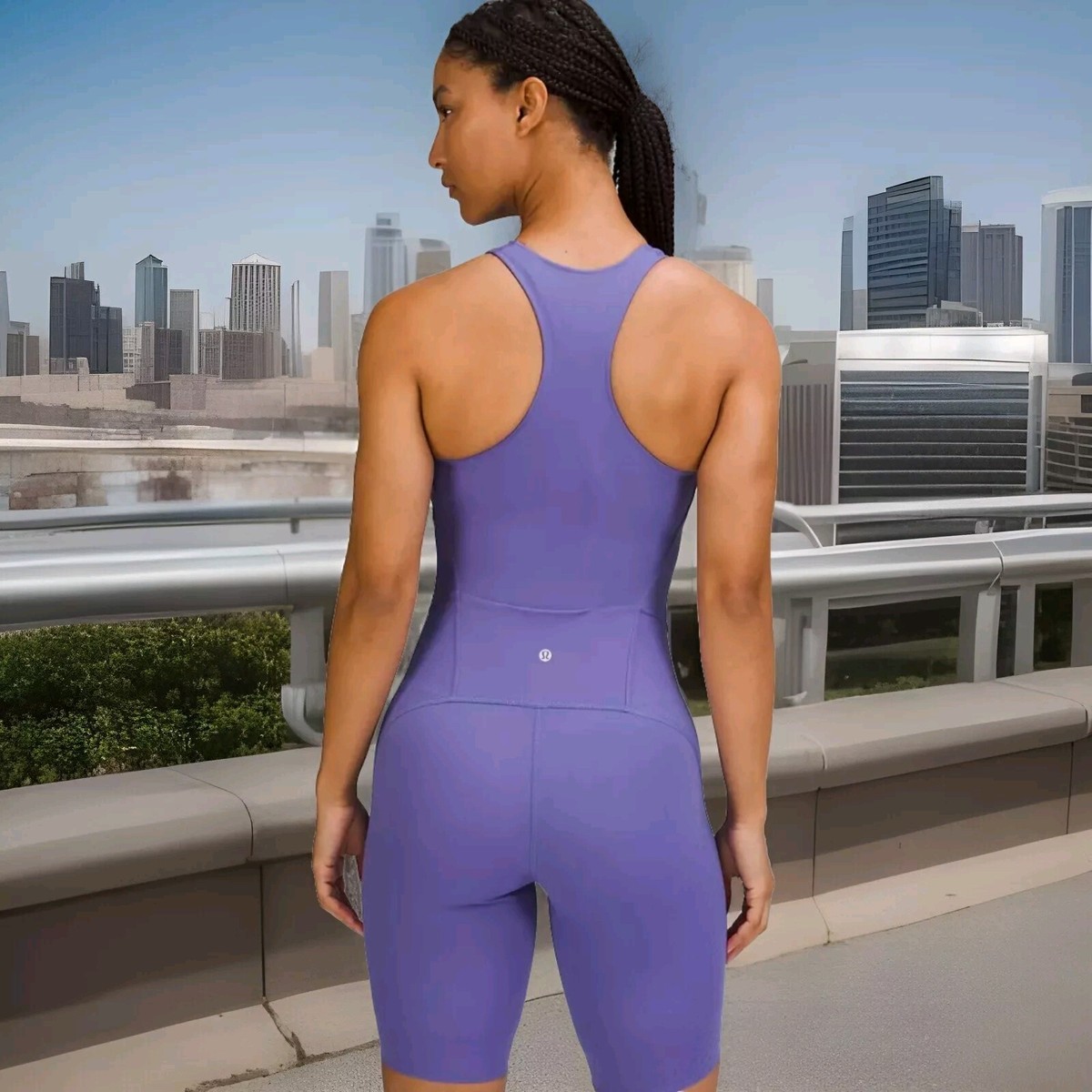 Lululemon One Piece Womens Senseknit Running Purple
