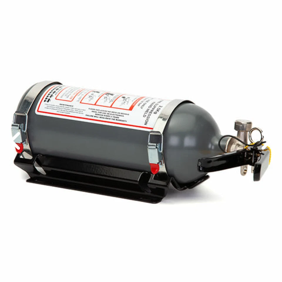 FEV 2.0KG Novec 1230 Gas [ Mat Gris ] à Main Extincteur Avec Socle - Photo 1/1