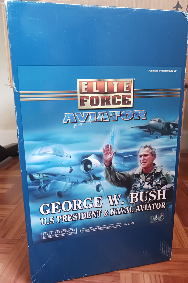 BBI Elite Force 1 6 scale Aviator president George W. Bush BBI Elite Force 1 6 scale Aviator president George W. Bush