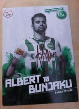 Albert Bunjaku autograph card FC St.Gallen orig. signed 2015/16 Season
