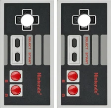 Nintendo Controller Cornhole Board Wraps FREE LAMINATION #3279