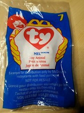 New McDonalds Ty Beanie Baby Mel, 1998, Unopened