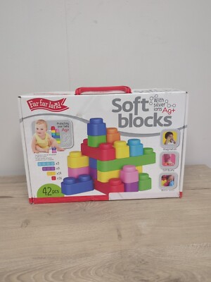 Soft Blocks for Kids Age 1  2 3 4 Educational Montessori Toys for Baby