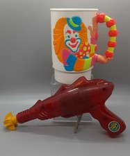Ringling Brothers and Barnum Bailey Circus 1978 Red Friction 9" Ray Gun Mug