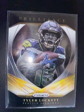 2020 Panini Prizm Football Brilliance Insert #17 Seahawks Tyler Lockett Card