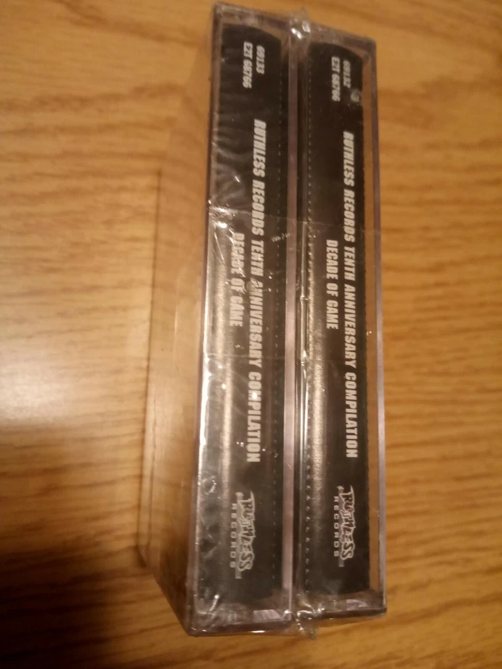 Tenth Ruthless Anniversary Compilation Decade Of Game Double Cassette New Sealed - Image 2 of 4