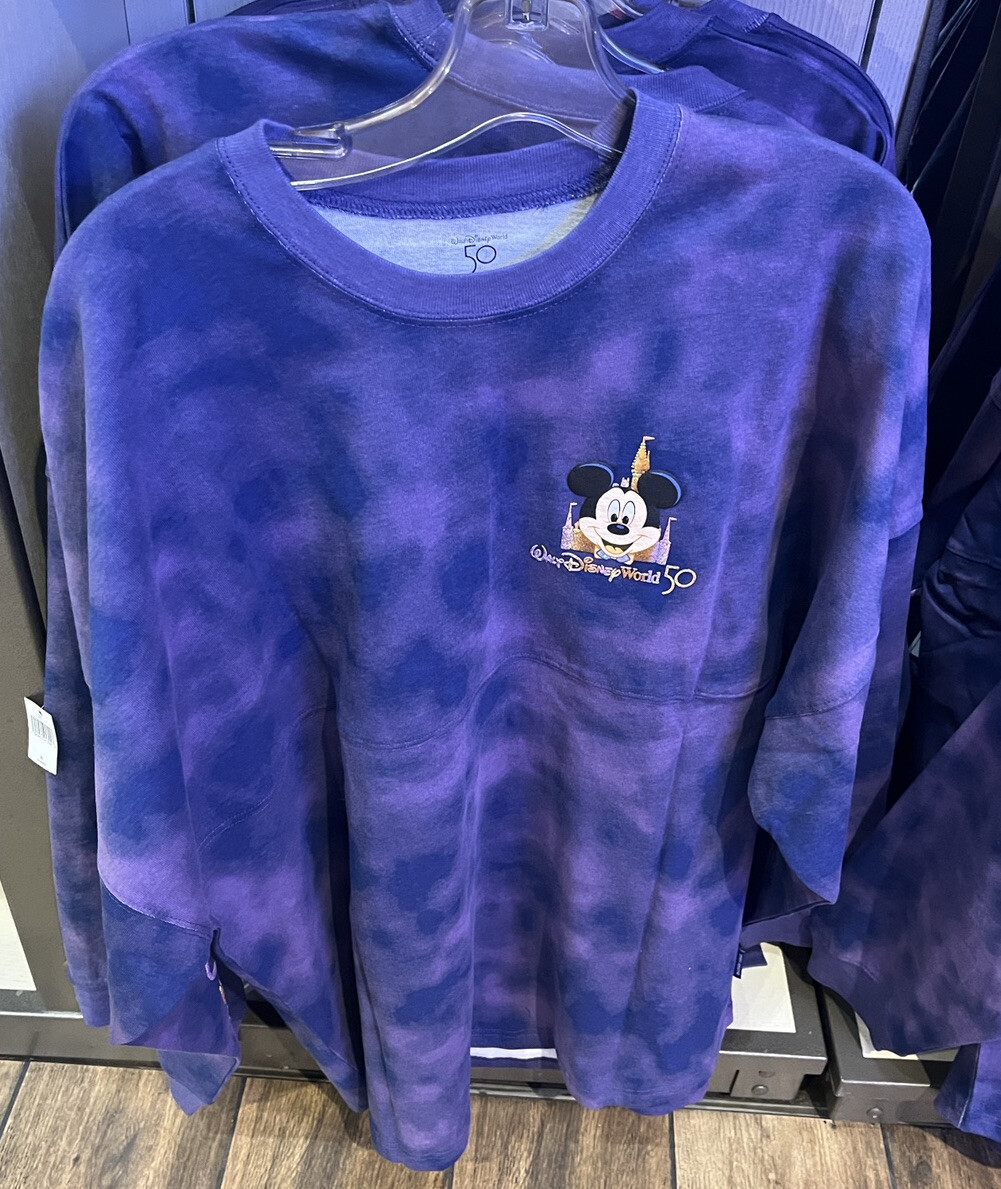 NEW Walt Disney World Spirit Jersey Adult 50th Anniversary Tie-Dye