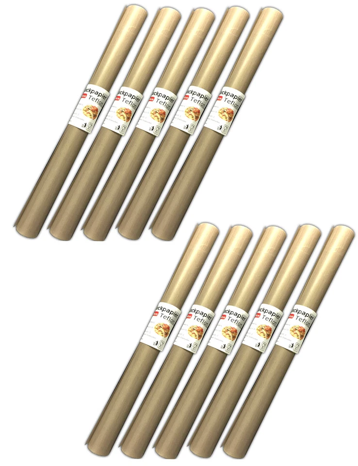 10x Dauerbackfolie | Dauer Backfolie Backpapier | Dauerbackpapier Backtrennfolie