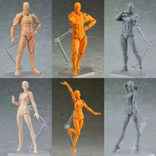 Artist Drawing Figures Human Body Man Woman Figure Doll Mannequin Model Toy