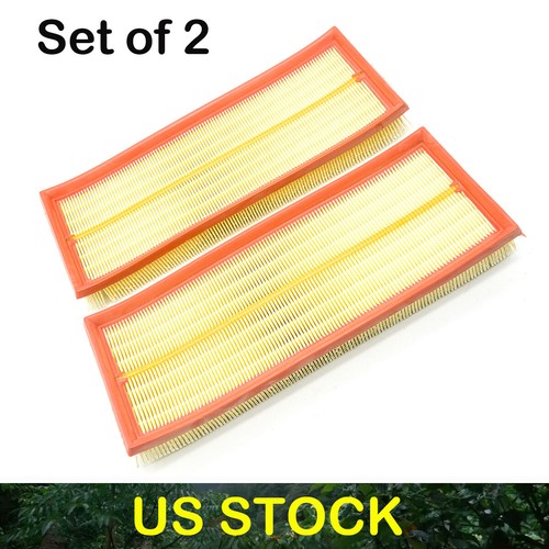 2Pcs Engine Air Filter Fits For Mercedes Benz C240 C280 C300 C320 E320