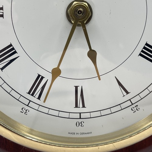 Abercrombie & Fitch Nautical Port Hole Clock Made In Germany 8 Inches Tall - Picture 6 of 12