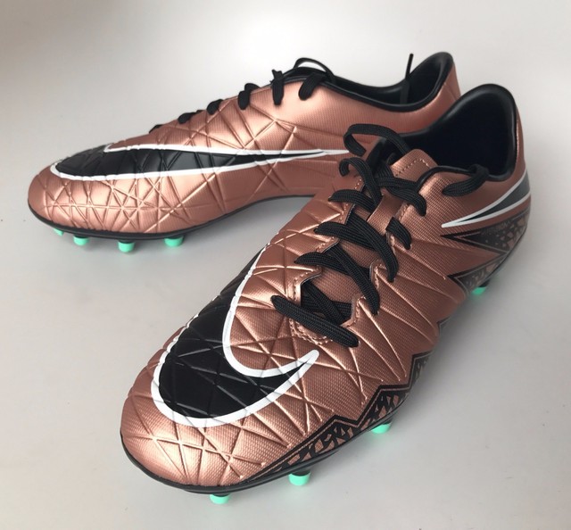 Nike Hypervenom Phelon II FG Soccer Cleats Bronze Black 749896 -903 Men's Size 7 | eBay
