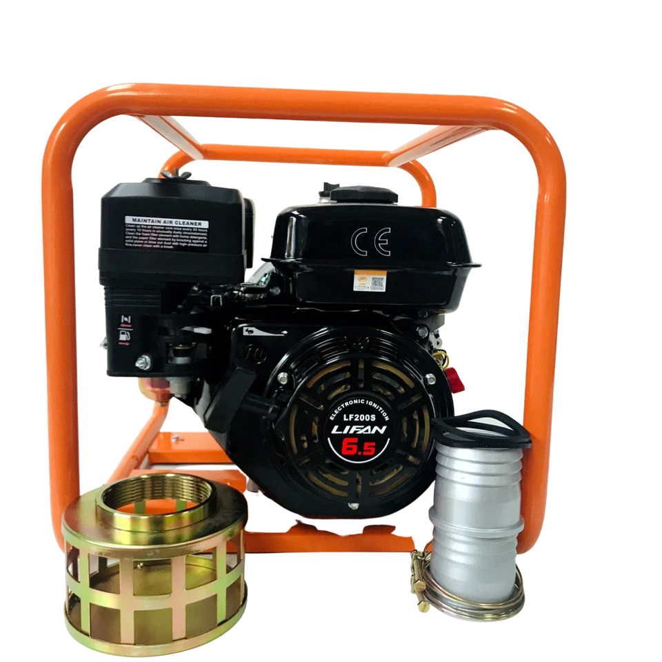 Lifan Petrol Trash Pump 3" 80mm 6.5hp Engine Water Site Pond Flood Westbank - Image 4 of 4