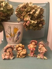 Quattro fatine decorative soprammobili moderni