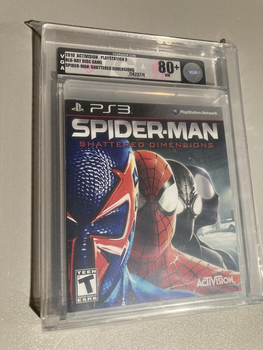 Spider-Man Shattered Dimensions PS3 New Graded Game VGA 80+