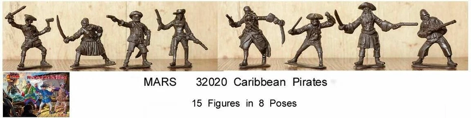 Mars Figures 32020 Pirates of the Caribbean, 1/32 scale plastic model kit - Image 3 of 4