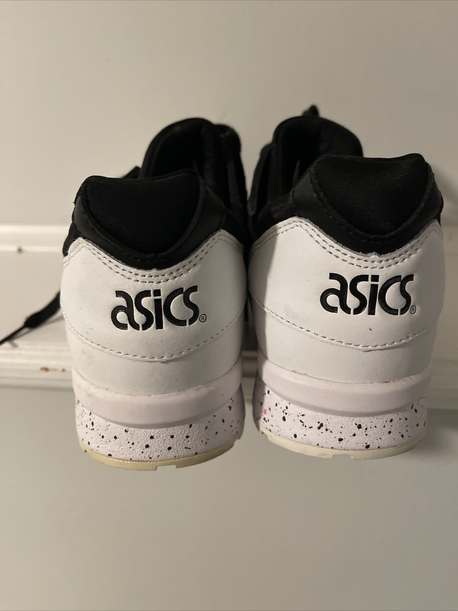 ASICS GEL-LYTE 5 BLACK WHITE WOMENS SZ 8 H66CK PANDA RUNNING