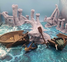 Demon Shark Dungeons Dragons Pathfinder Ttrpg Miniature Demon Shark Dungeons Dragons Pathfinder Ttrpg Miniature