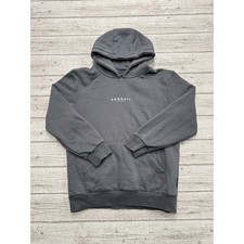 Sonneti London Hoodie Womens Large Gray Fleece Pullover Skater Streetwear Lounge