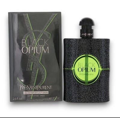 Black Opium Illicit Green Eau De Parfum 2.5 Oz Spray Women - New In Box Sealed