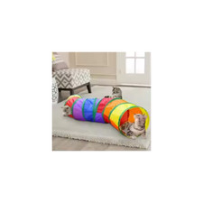 Cat Tunnel Toy for Indoor Cats Kittens Puppies Foldable fun tunnel