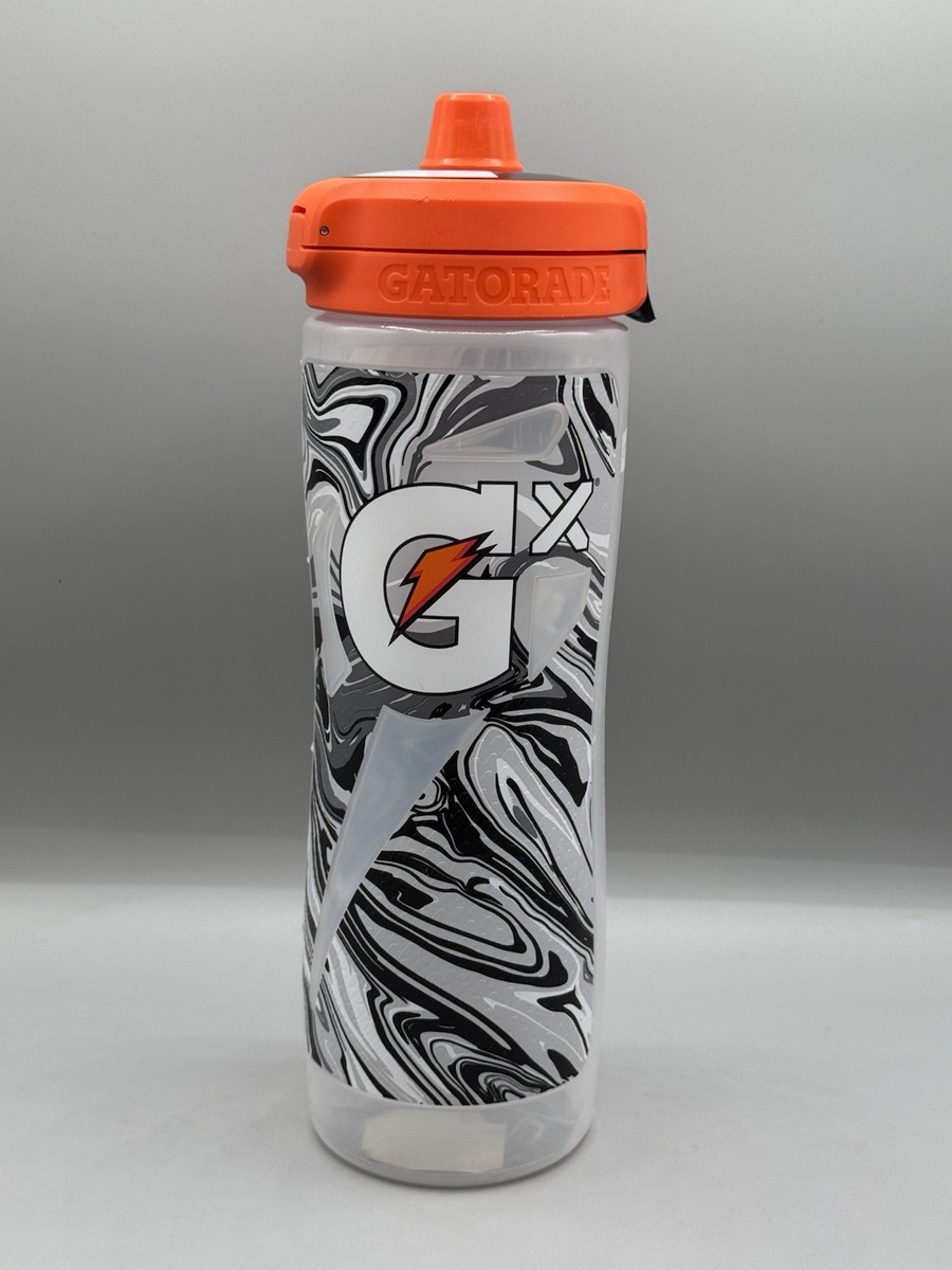 Gatorade Gx Hydration System Non-Slip Squeeze Bottle 30 oz (White