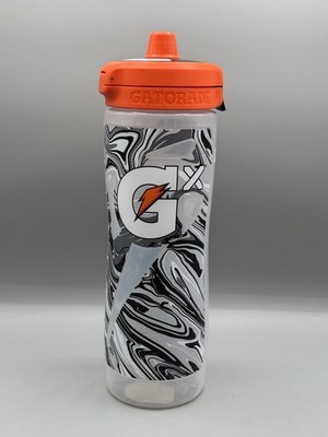 Gatorade Gx Hydration System Non-Slip Squeeze Bottle 30 oz (White)