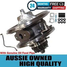 Upgrade Billet Turbo Cartridge Core+Oil Feed Pipe For Isuzu D-Max 4JJ1 3.0L