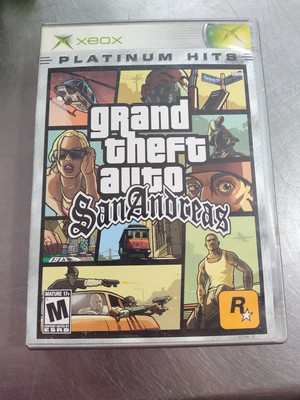 Grand Theft Auto: San Andreas Second Edition Microsoft Xbox 2005 CIB W Map READ!