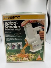 Presto SaladShooter Electric Slicer Shredder Open Box New Unused Complete