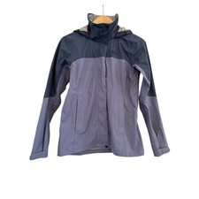 REI Purple Full Zip Rainier Hoodie Rain Jacket Zip Up XS Waterproof Windbreaker