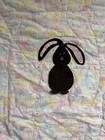 Vintage Patchwork W Bunny Rabbit Baby Quilt 29x37 #60 — photo 2